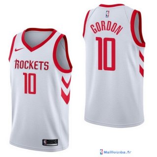 Maillot NBA Pas Cher Houston Rockets Eric Gordon 10 Blanc Association 2017/18