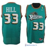 Maillot NBA Pas Cher Detroit Pistons Grant Hill 33 Vert