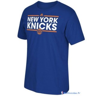 T-Shirt NBA Pas Cher New York Knicks Bleu