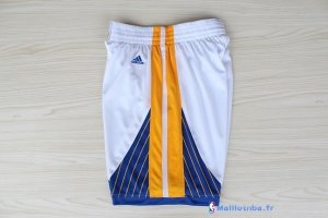 Pantalon NBA Pas Cher Golden State Warriors Blanc