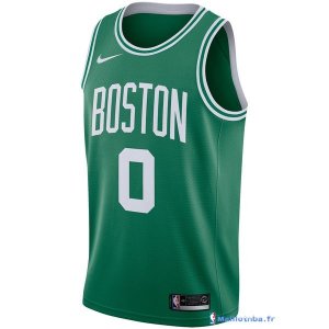 Maillot NBA Pas Cher Boston Celtics Jayson Tatum 0 Vert Icon 2017/18