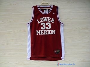 Maillot NCAA Pas Cher Lower Merion Kobe Bryant 33 Rouge