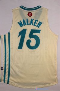 Maillot NBA Pas Cher Noël Charlotte Hornets Walker 15 Blanc