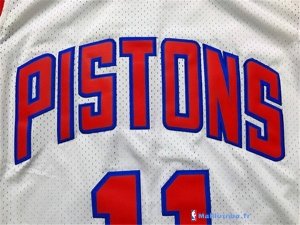 Maillot NBA Pas Cher Detroit Pistons Isiah Thomas 11 Blanc