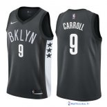 Maillot NBA Pas Cher Brooklyn Nets DeMarre Carroll 9 Noir Statement 2017/18