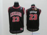 Maillot NBA Pas Cher Chicago Bulls Junior Michael Jordan 23 Noir