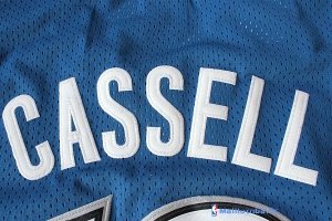 Maillot NBA Pas Cher Minnesota Timberwolves Sam Cassell 19 Retro Bleu