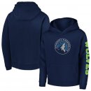 Minnesota Timberwolves Fanatics Branded Navy Zone Pullover Hoodie