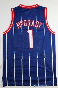 Maillot NBA Pas Cher Houston Rockets Tracy McGrady 1 Retro Bleu
