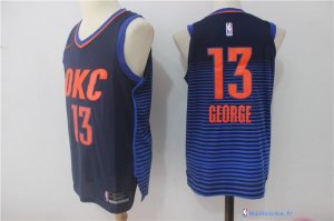 Maillot NBA Pas Cher Oklahoma City Thunder Paul George 13 Marine Statement 2017/18