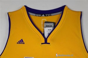 Maillot NBA Pas Cher Los Angeles Lakers Jordan Clarkson 6 Jaune