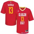 Maillot NBA Pas Cher Houston Rockets James Harden 13 Rouge MC