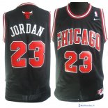 Maillot NBA Pas Cher Chicago Bulls Michael Jordan 23 Noir