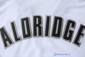 Maillot NBA Pas Cher Portland Trail Blazers LaMarcus Aldridge 12 Retro Blanc