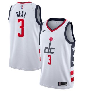 Washington Wizards Bradley Beal Nike White 2019/20 Finished City Edition Swingman Jersey