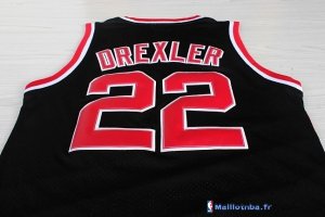 Maillot NBA Pas Cher Portland Trail Blazers Clyde Drexler 22 Noir