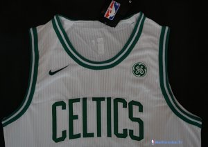 Maillot NBA Pas Cher Boston Celtics Jaylen Brown 7 Blanc 2017/18