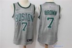 Maillot NBA Pas Cher Boston Celtics Jaylen Brown 7 XX11 2017/18