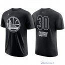 Maillot Manche Courte All Star 2018 Stephen Curry 30 Noir