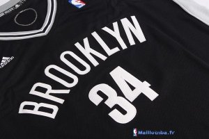 Maillot NBA Pas Cher Brooklyn Nets Paul Pierce 34 Noir