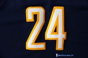 Maillot NBA Pas Cher Indiana Pacers Paul George 24 Bleu