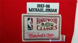 Maillot NBA Pas Cher Chicago Bulls Michael Jordan 23 1997/1998 Rouge