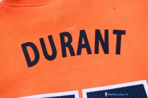 Survetement NBA Pas Cher Oklahoma City Thunder Kevin Durant 35 Orange