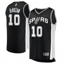 San Antonio Spurs DeMar DeRozan Fanatics Branded Black Fast Break Replica Jersey - Icon Edition