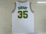 Maillot NBA Pas Cher Seattle Supersonics Kevin Durant 35 Retro Blanc