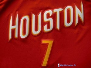 Maillot NBA Pas Cher Houston Rockets Jeremy Lin 7 Retro Rouge