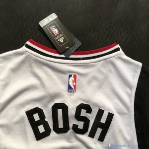 Maillot NBA Pas Cher Miami Heat Chris Bosh 1 Retro Blanc