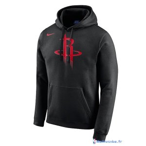 Sweat Capuche NBA Houston Rockets Nike Noir