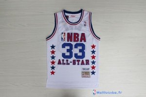 Maillot NBA Pas Cher All Star 1990 Larry Joe 33 Bird Blanc