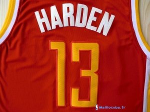 Maillot NBA Pas Cher Houston Rockets James Harden 13 Retro Rouge