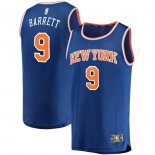 New York Knicks R.J. Barrett Fanatics Branded Royal 2019 NBA Draft First Round Pick Fast Break Replica Jersey - Icon Edition