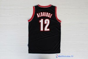 Maillot NBA Pas Cher Portland Trail Blazers LaMarcus Aldridge 12 Noir