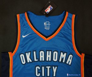 Maillot NBA Pas Cher Oklahoma City Thunder Carmelo Anthony 7 Bleu Icon 2017/18