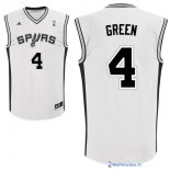 Maillot NBA Pas Cher San Antonio Spurs Danny Vert 4 Blanc