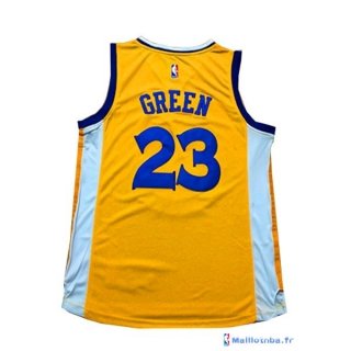 Maillot NBA Pas Cher Golden State Warriors Femme Draymond Green 23 Jaune