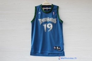 Maillot NBA Pas Cher Minnesota Timberwolves Sam Cassell 19 Retro Bleu