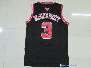 Maillot NBA Pas Cher Chicago Bulls Doug McDermott 3 Noir