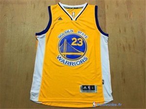 Maillot NBA Pas Cher Golden State Warriors Femme Draymond Green 23 Jaune