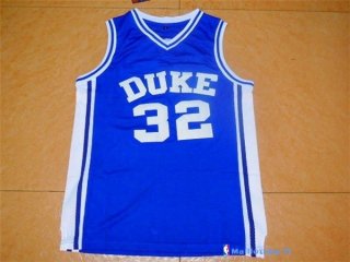 Maillot NCAA Pas Cher Duke Christian Laettner 32 Bleu