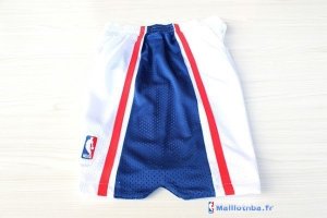 Pantalon NBA Pas Cher Philadelphia Sixers Blanc 10 Anniversaire