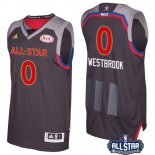 Maillot NBA Pas Cher All Star 2017 Russell Westbrook 0 Charbon
