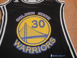 Maillot NBA Pas Cher Golden State Warriors Femme Stephen Curry 30 Noir