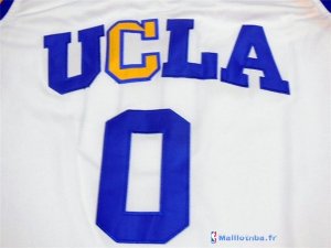 Maillot NCAA Pas Cher UCLA Russell Westbrook 0 Blanc