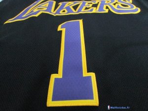 Maillot NBA Pas Cher Los Angeles Lakers D'Angelo Russell 1 Noir