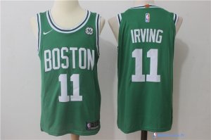 Maillot NBA Pas Cher Boston Celtics Kyrie Irving 11 Vert 2017/18