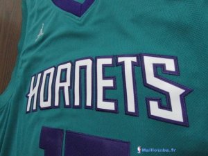 Maillot NBA Pas Cher Charlotte Hornets Kemba Walker 15 Icon Vert 2017/18